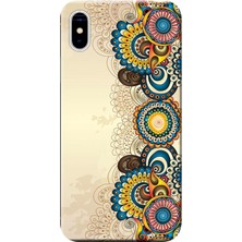 Hesaplı Dünya Apple iPhone XS Kılıf Vektör Tasarım Baskılı Esnek TPU Silikon