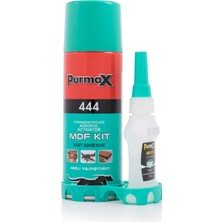 Purmax 444 Mdf Kit Hızlı Yapıştıcı Set 200 ml