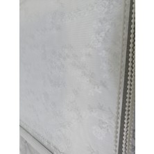 Serin Home Collection Çiçek Desen Yeni Sezon Çiftli Mekanizma Stor Tül ve Güneşlik