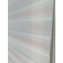 Serin Home Collection Pudra Geçişli Dar Plise Yeni Sezon Zebra Stor Perde
