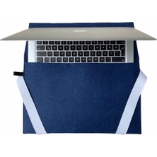 Handmade MacBook Pro Kılıf Çanta 16'' Için Lacivert