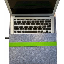 Handmade MacBook Pro Kılıf Çanta 16'' Için Gri