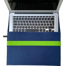 Handmade MacBook Pro Kılıf Çanta 15'' Için Lacivert