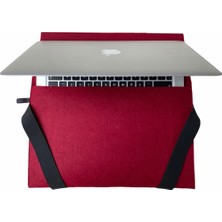 Handmade MacBook Pro Kılıf Çanta 13'' Için Bordo