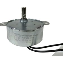 Ac Senkron Motor TYC50 10 Rpm 4W Kuluçka Çevirme Motoru, TYC50-10RPM Cw, Şömine Çevirme Motoru