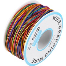 Alkatronik 280 Metre 8 Renk 0.25MM Tel Kalınlığı 30AWG Makara Atlama Kablosu