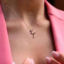 By Golden House Flamingo Kolye