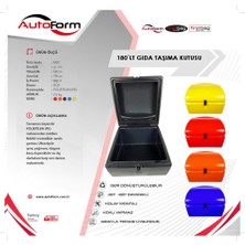 Autoform Motosiklet Servis Çantası Maxi Box Kırmızı 180 Litre