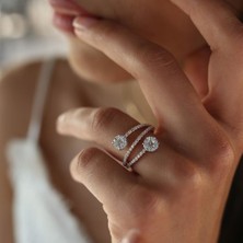 By Golden House Sarmaşık Pırlanta Yüzük