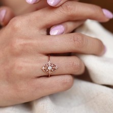 By Golden House Pırlanta Art Deco Yüzük