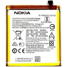 Kvy Nokia 3 (HE-319) Uyumlu Batarya Pil 2630 Mah