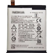 Kvy Nokia 5 (HE-321) Uyumlu Batarya Pil 2900 Mah