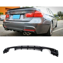 MKG Bmw F30 M Performance Çift Geniş Çıkışlı Difüzör 2012 - 2018 Piona Black