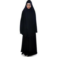 Çağrı Büşra Peçeli Çarşaf - Sultanbaş Medine Ipeği