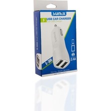 Auris Sunix S-306 2 USB Girişli Araç Çakmak Şarj Aleti 2.4A