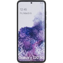 Venito Samsung Galaxy S20 Capri Lacivert Deri Arka Telefon Kılıfı