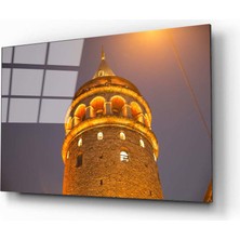 Aras Glass Art Galata Kulesi Cam Tablo