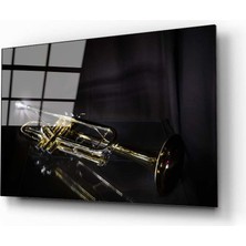 Aras Glass Art Saksafon Cam Tablo