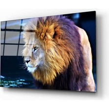 Aras Glass Art Aslan 9 Cam Tablo