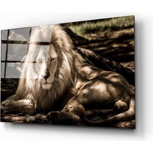 Aras Glass Art Aslan 10 Cam Tablo