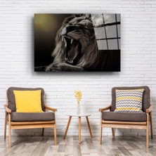 Aras Glass Art Aslan 11 Cam Tablo