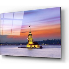 Aras Glass Art Kız Kulesi 3 Cam Tablo
