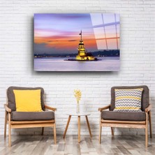 Aras Glass Art Kız Kulesi 3 Cam Tablo