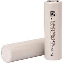 Molicel INR-21700-P42A - 3.7V 4000 Mah Li-Ion Şarjlı Pil Tekli -45A