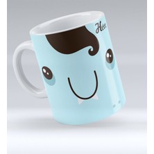 BK Kişiye Özel Sevimli Canavar Kupa Bardak - 4