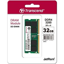 Transcend JM3200HSE-32G 32GB Ddr4 3200MHZ CL22 1.2V Notebook Ram