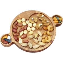 Koza Wood Maymun Desen Kahvaltılık Çerezlik
