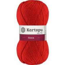 Kartopu Gonca K150 Bayrak Kırmızı El Ögrü Ipliği 100GR 300MT