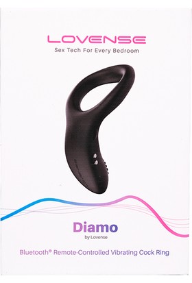 Lovense Diamo Telefon Uyumlu Titreşimli Penis Halkası