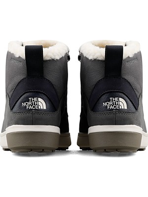 The North Face W Sierra Mid Lace Wp Kadın Kar Botu NF0A4T3X34N1 Gri