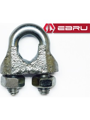 Ebru Klemens 3 mm (50 Adet) - Çelik Halat Bağlama / Düğüm