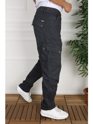 Frankness Jeans Pacos Kargo Pantolon Rahat Kesim Erkek Kargo Pantolon