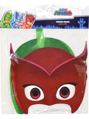 LPJ6286 Balonevi, Pjmasks, 6 Adet Trend Maske