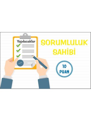 hepenuygun Sorumluluk Sahibi Öğrenci Başarı Kartı 25'li