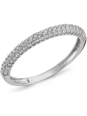 Yarımtur Yüzük 14 Ayar Altın