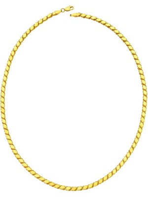 Altın Pullu Zincir 14 Ayar 8.00 Gram