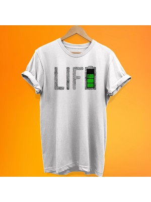 Remonz Life Baskılı %100 Pamuk Oversize T-Shirt Büyük Beden Tişört