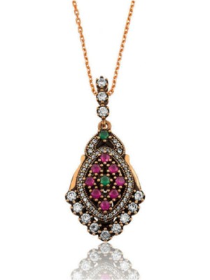 925 Gümüş Otantik 925 Ayar Gümüş Kolye