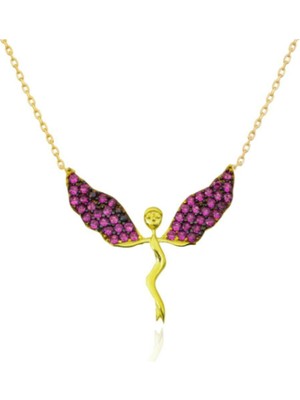 925 Gümüş Melek 925  Ayar Gümüş Kolye