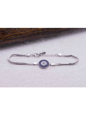 925 Gümüş Nazar  925 Ayar Gümüş Bileklik