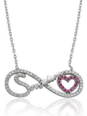 925 Gümüş Sevgilim 925 Ayar Gümüş Kolye