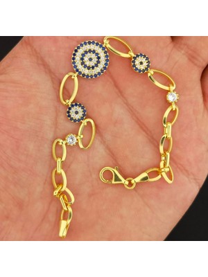 925 Gümüş Nazar 925 Ayar Gümüş Bileklik