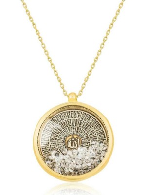 925 Gümüş Esmaül Hüsna  925 Ayar Gümüş Kolye