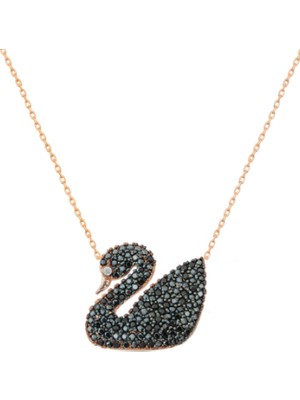 925 Gümüş Kuğu 925 Ayar Gümüş Kolye