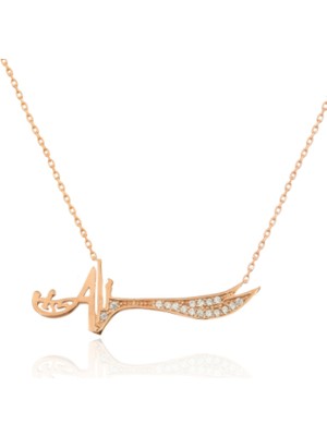 925 Gümüş Zülfikar  925 Ayar Gümüş Kolye