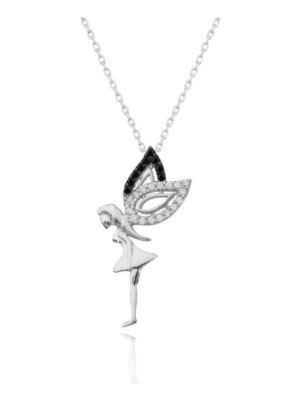 925 Gümüş Melek 925 Ayar Gümüş Kolye